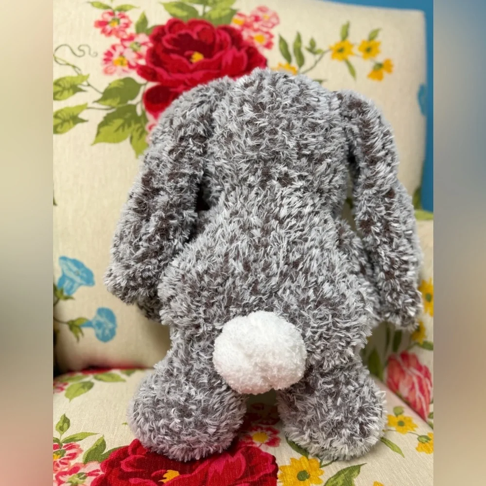 Handmade Hand Crafted Knit Chubby Bunny Easter gift - Picture 7 of 7